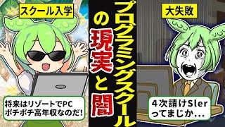 【情弱ホイホイ！？】プログラミングスクールに入学したずんだもんの末路