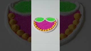 Diwali dipak rangoli #shorts #rangoli #diwalirangoli #viralshorts