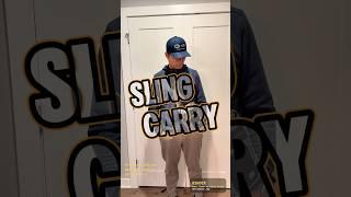 Sling Carry - Versatile Way to Concealed Carry #edc #p365 #dailycarry #concealedcarry #ccw