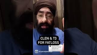 How Risky are CLEN and t3 for fat loss #shorts Dr.Education #fatloss #muscle