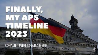 My APS Timeline| Verification Call Question? | APS for German Visa | #aps #apsindia #studyingermany