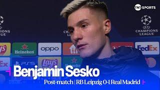 "IT JUST DIDN'T WORK OUT"  | Benjamin Sesko | RB Leipzig 0-1 Real Madrid | UEFA Champions League