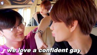 NCT Jungwoo flirting with members for 5 minutes straight