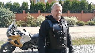 How to Make a Men Leather Vest - Как сделать кожаный жилет