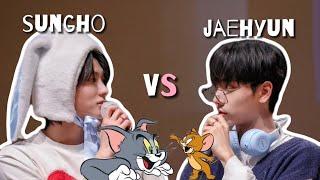 BOYNEXTDOOR’s chaotic Tom & Jerry duo (Sungho Jaehyun)