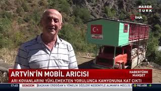 ARTVİNLİ ARICININ YAPTIĞI SEYYAR ARILIK HAYATINI KOLAYLAŞTIRDI