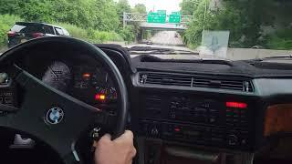 TEST DRIVE 1985 TURBO MOTOR BMW 745i E23 #bmw #745i #turbomotor #part1