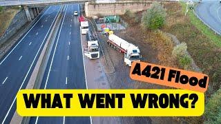 What went wrong on the A421?  | #Bedford #Flood #A421