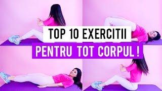 TOP 10 CELE MAI BUNE EXERCITII PENTRU TOT CORPUL  / 10 Best Exercises ! [HD]