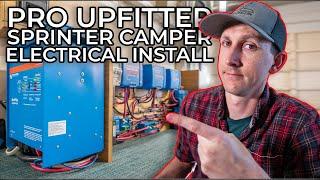 DIY Sprinter Electrical System Install for a Professional Upfitter - FULL TUTORIAL