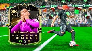 86 TOTW Matheus Cunha Player Review | FC 25 Ultimate Team