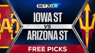 Big 12 Championship Iowa State vs Arizona State | College Football Predictions, Picks and Best Bets