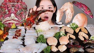 못생겼지만 너무 맛있어… 쑤기미 회, 특수부위, 매운탕 먹방 Raw ssugimi fish & soup [eating show] mukbang korean food