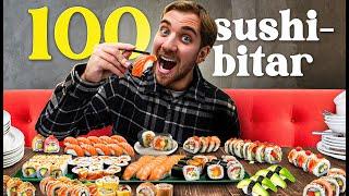 100 Sushi Bitar Challenge