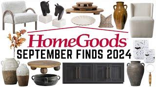 HOMEGOODS BEST OF MONTH OF SEPTEMBER || 2024