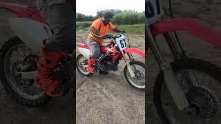  SOUND ON! Honda CR500 AF 1985 Motor 2005 Frame #Shorts #Honda #CR500