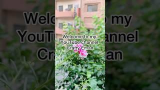 My first video Introduction (Crafty Eman) #shorts #artandcraft #creativeart