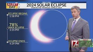 Central NC Eclipse Forecast Wes Hohenstein CBS 17