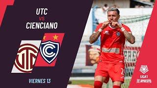 UTC Cajamarca 1-2 Cienciano - resumen, mejores jugadas y goles | Torneo Clausura 2024