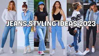 Jeans Outfit Ideas : Elevate Your Style with Denim!  #jeans #style #jeanstops #denim