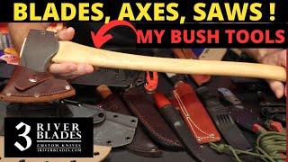 Blades, Axes, and Saws: A Closer Look at the Tools That Keep Me Safe in the Bush