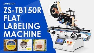 ZONESUN ZS-TB150R Automatic Flat Surface Labeling Machine