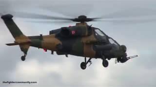 T129 ATAK Turkish Attack Helicopter Display