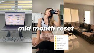 Mid April Monthly Reset // Goal setting, Spring cleaning, Budgeting & Sunday reset (it's everything)