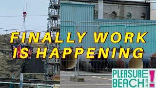 Blackpool Pleasure Beach Autumn Update  06/11/24  (DEMOLITION BEGINS)