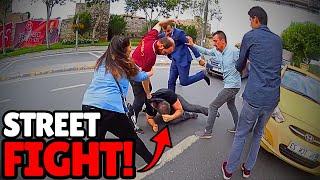 WHEN BIKERS FIGHT BACK | STREET FIGHT, ROAD RAGE, ANGRY PEOPLE & IDIOT DRIVERS VS BIKERS 2024