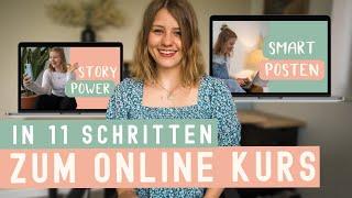 Dein erster eigener ONLINE KURS • Von der Idee zum Produkt • So hab ich’s gemacht!