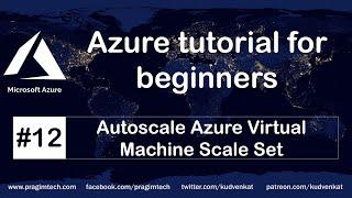 Autoscale azure virtual machine scale set