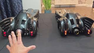 1989 Batmobile Review and Comparison of Jazzinc Dioramas and Hot Toys 1/6 scale versions part 1