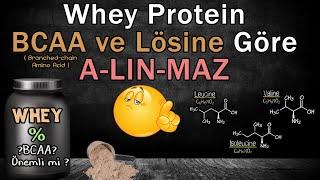 Whey Protein Alırken BCAA'sına bakmayın !