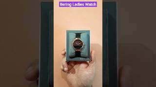 Bering ladies wrist watch unboxing ⌚️ #shorts