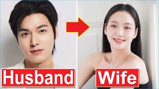 Korean Actors Real Life Beautiful Wife In 2024 || Lee Min Ho || Kim Woo Bin || Lee Jong Suk