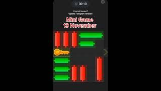 Mini Game Today 13 November Hamster Kombat How To Solve Mini Game Puzzle in Hamster Kombat ()SOLVED