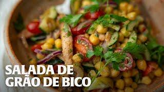 A MELHOR SALADA DE GRÃO DE BICO!