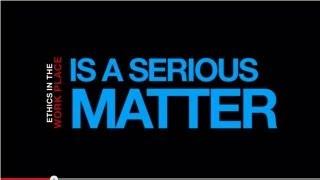 Business Ethics is a Serious Matter - Chuck Gallagher International Business Ethics Speaker