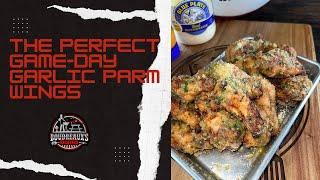 Game Day Garlic Parmesan Wings | Boudreaux’s Backyard Recipe