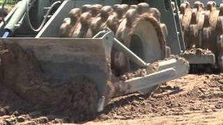 1140th Engineer  Battalion resurfaces Sikeston rodeo arena.