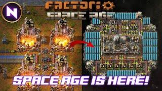 Factorio SPACE AGE Is Finally Here! ️ Lets Go To Space 🪐