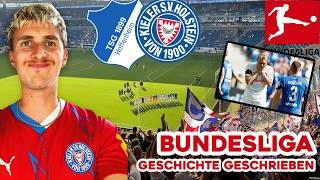 Das ERSTE BUNDESLIGA SPIEL für HOLSTEIN KIEL!  Hoffenheim - Kiel Stadionvlog! Rot & Elfmeter!