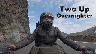 Two Up Motorcycle Camping in the Fall | Hudson Valley, New York