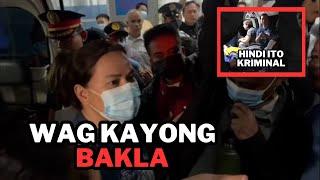 VP SRAH DUTERTE SINIGAWAN ANG MGA PULIS NA NAKA BANTAY KAY OVP ATTY. ZULEIKA LOPEZ