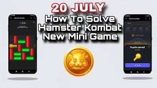 20 July Solution | Hamster Kombat Mini Game Tutorial