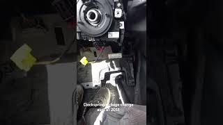 audi a1 clockspring airbag change