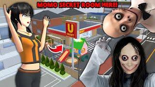 THERE'S NEW HORROR SECRET!! MOMO SECRET ROOM IN CONVENIENCE STORE || SAKURA SCHOOL SIMULATOR