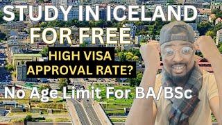 STUDY IN ICELAND FOR FREE| MOVE WITH FAMILY| HIGH VISA SUCCESS RATE? | STUDENTS WORK IN ICELAND?