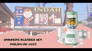 Review Blender Set Phillips HR 2223/30 - Official Toko INDAH